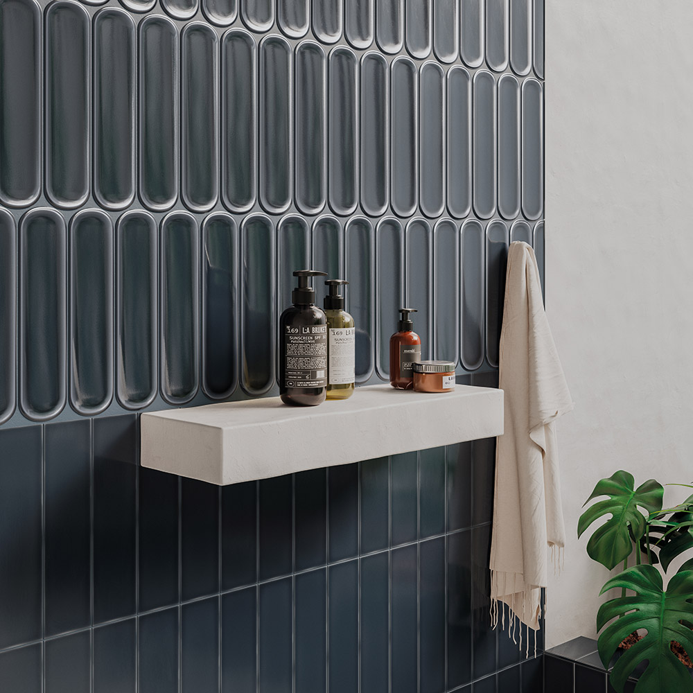 Aquarelle Titanium Blue Decorative